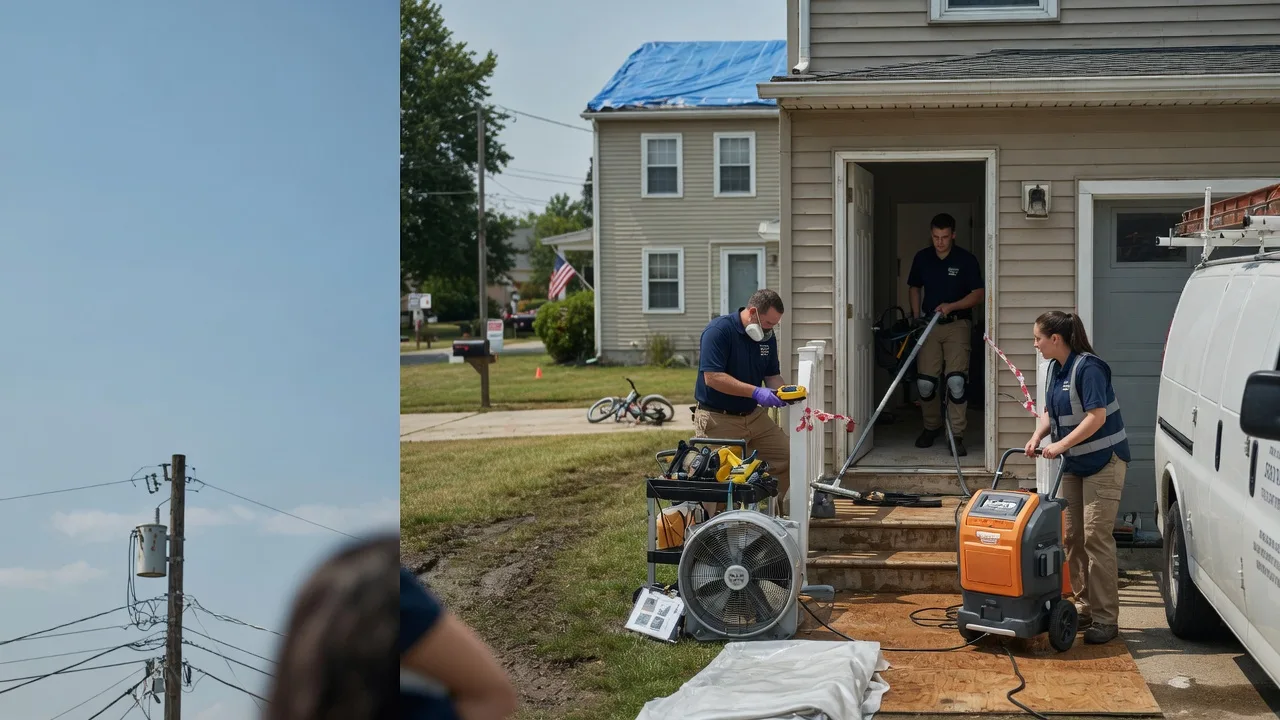 Water Damage Repair in Northfield, MA near me